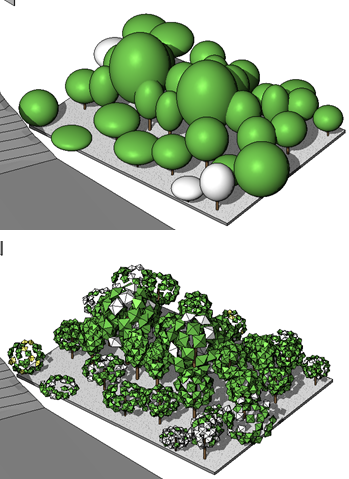 area planting sizing ArtisanRV Revit